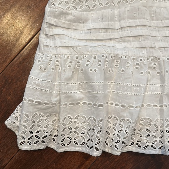 ASOS Lace White Dress Size US4 - Picture 4 of 7